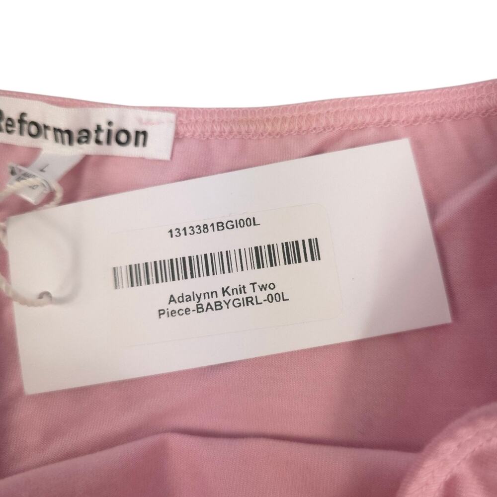 Reformation Adalynn Knit Two Piece Set Tube Top and Skirt in Baby Girl - Picture 6 of 11